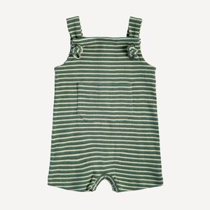 Kate Quinn Sagebrush tri-stripe tie coverall shortie